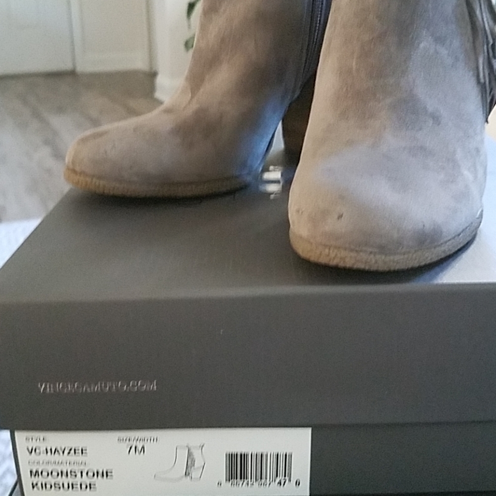 Suede Vince Camuto booties